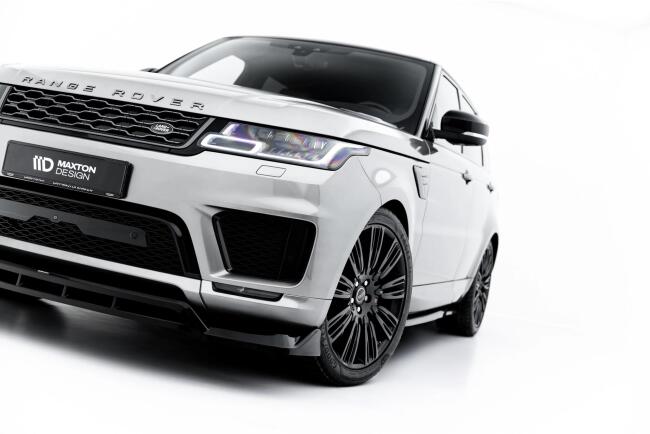 Maxton Design Frontlippe für Land Rover Range Rover Sport Mk2 Facelift Hochglanz schwarz