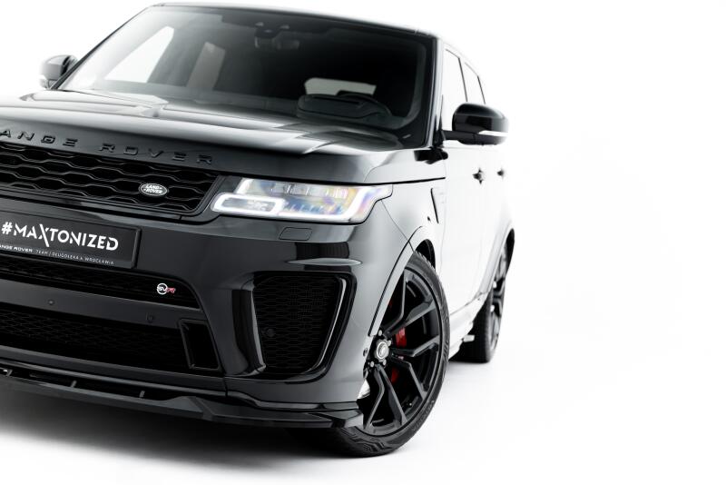 Maxton Design Frontlippe für Land Rover Range Rover SVR Mk2 Facelift Hochglanz schwarz