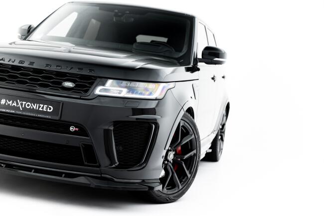 Maxton Design Frontlippe für Land Rover Range Rover SVR Mk2 Facelift Hochglanz schwarz