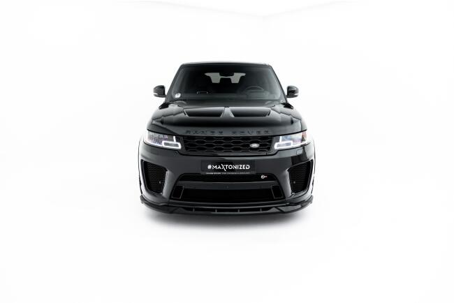 Maxton Design Frontlippe für Land Rover Range Rover SVR Mk2 Facelift Hochglanz schwarz