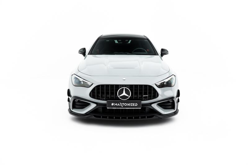 Maxton Design Frontlippe für Mercedes-AMG CLE 53 Aero C236 Hochglanz schwarz