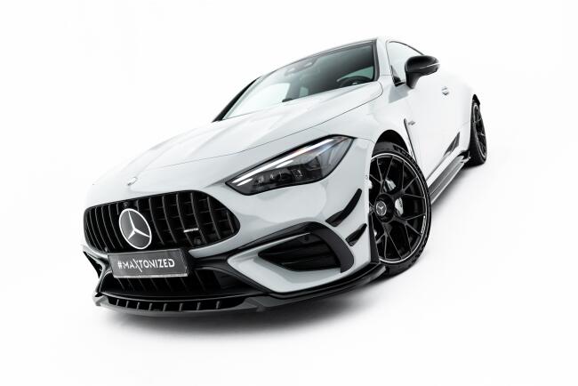Maxton Design Frontlippe für Mercedes-AMG CLE 53 Aero C236 Hochglanz schwarz