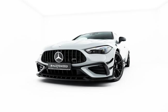 Maxton Design Frontlippe für Mercedes-AMG CLE 53 Aero C236 Hochglanz schwarz