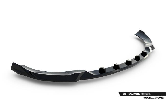 Maxton Design Frontlippe für Mercedes-AMG E53 Limousine / Kombi W214 Hochglanz schwarz