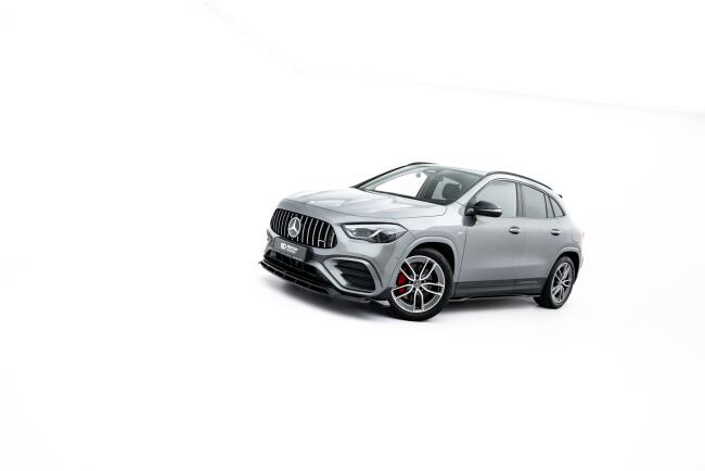 Maxton Design Frontlippe V.1 für Mercedes-AMG GLA 35 H247 Facelift Hochglanz schwarz