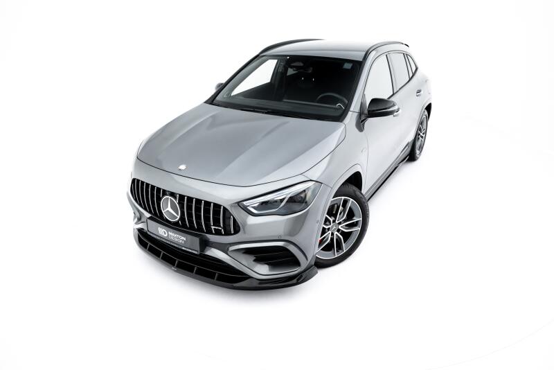 Maxton Design Frontlippe V.2 für Mercedes-AMG GLA 35 H247 Facelift Hochglanz schwarz