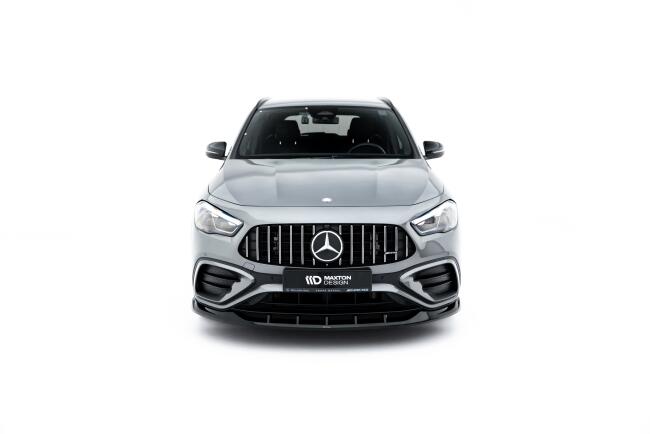 Maxton Design Frontlippe V.2 für Mercedes-AMG GLA 35 H247 Facelift Hochglanz schwarz