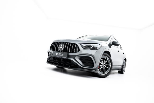 Maxton Design Frontlippe V.2 für Mercedes-AMG GLA 35 H247 Facelift Hochglanz schwarz