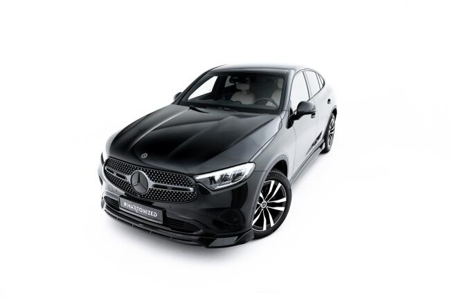 Maxton Design Frontlippe für Mercedes-Benz GLC Coupe C254 Hochglanz schwarz