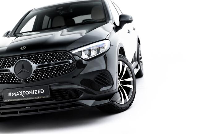 Maxton Design Frontlippe für Mercedes-Benz GLC Coupe C254 Hochglanz schwarz