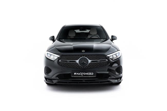 Maxton Design Frontlippe für Mercedes-Benz GLC Coupe C254 Hochglanz schwarz