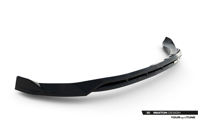 Maxton Design Frontlippe für Mercedes-Benz GLC Coupe C254 Hochglanz schwarz