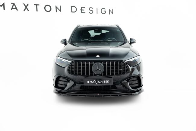 Maxton Design Frontlippe für Mercedes-AMG GLC 43 X254 Hochglanz schwarz