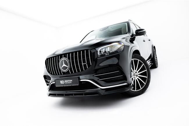Maxton Design Frontlippe V.2 für Mercedes-Benz GLS AMG-Line X167  Hochglanz schwarz