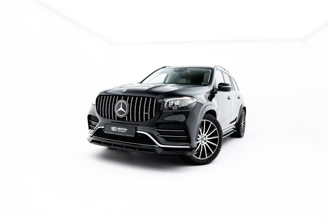 Maxton Design Frontlippe V.2 für Mercedes-Benz GLS AMG-Line X167  Hochglanz schwarz