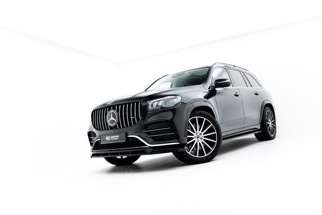 Maxton Design Frontlippe V.2 für Mercedes-Benz GLS AMG-Line X167  Hochglanz schwarz