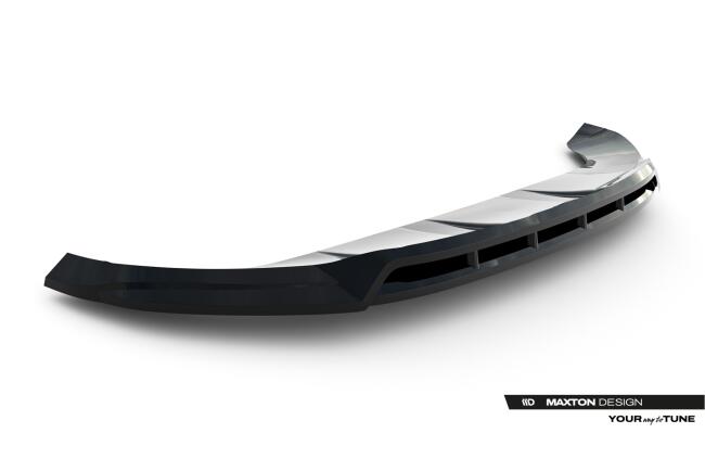 Maxton Design Frontlippe V.2 für Mercedes-Benz GLS AMG-Line X167  Hochglanz schwarz