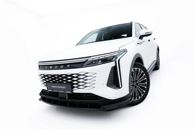 Maxton Design Frontlippe für Omoda 9 Mk1 Hochglanz schwarz