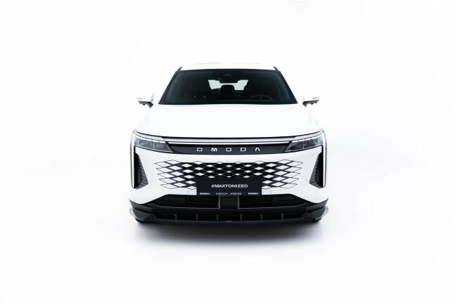 Maxton Design Frontlippe für Omoda 9 Mk1 Hochglanz schwarz