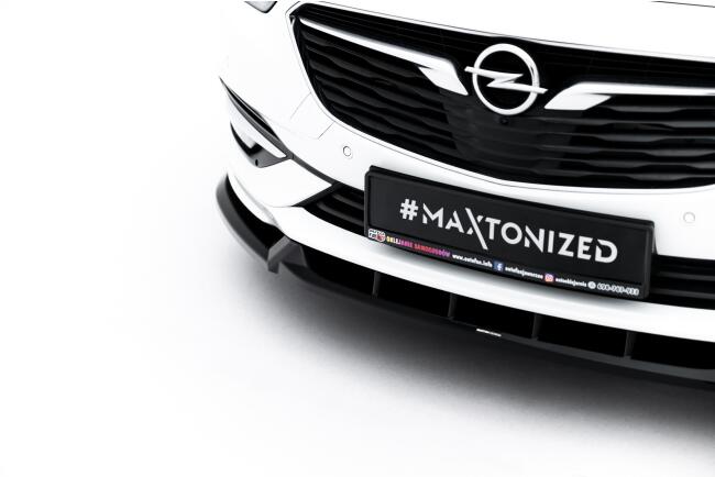 Maxton Design Frontlippe für Opel Insignia OPC-Line Mk2 Hochglanz schwarz