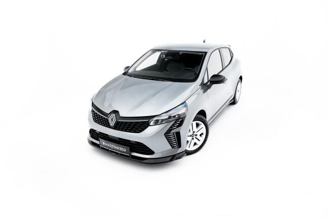 Maxton Design Frontlippe für Renault Clio Mk5 Facelift Hochglanz schwarz