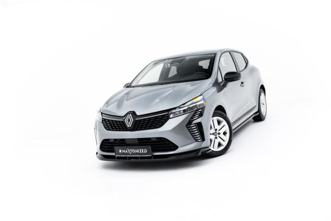 Maxton Design Frontlippe für Renault Clio Mk5 Facelift Hochglanz schwarz