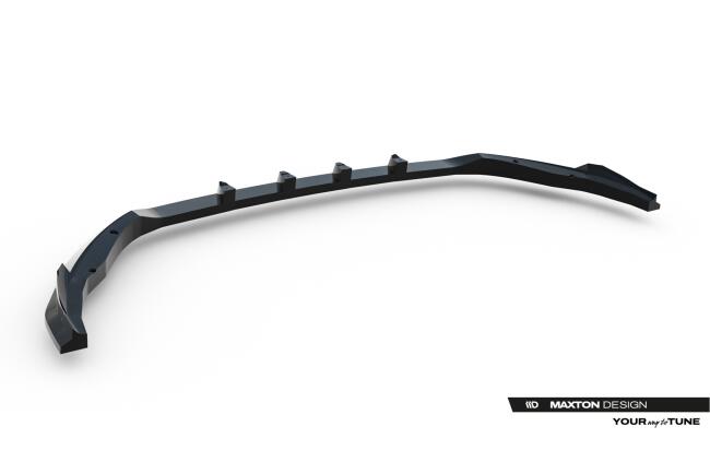 Maxton Design Frontlippe für Renault Clio Mk5 Facelift Hochglanz schwarz