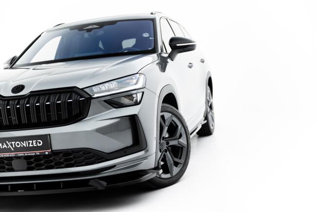Maxton Design Frontlippe V.1 für Skoda Kodiaq Sportline Mk2 Hochglanz schwarz
