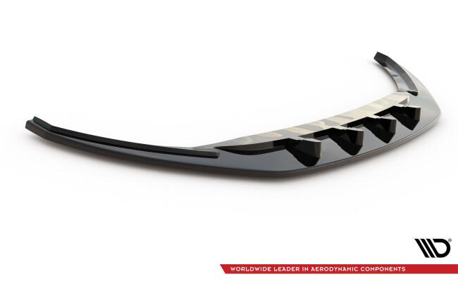 Maxton Design Frontlippe V.3 für Skoda Superb Liftback / Combi Mk3 Hochglanz schwarz