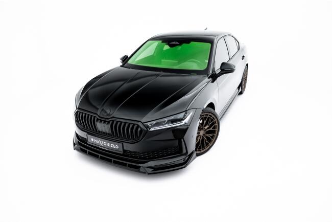 Maxton Design Frontlippe V.2 für Skoda Superb...