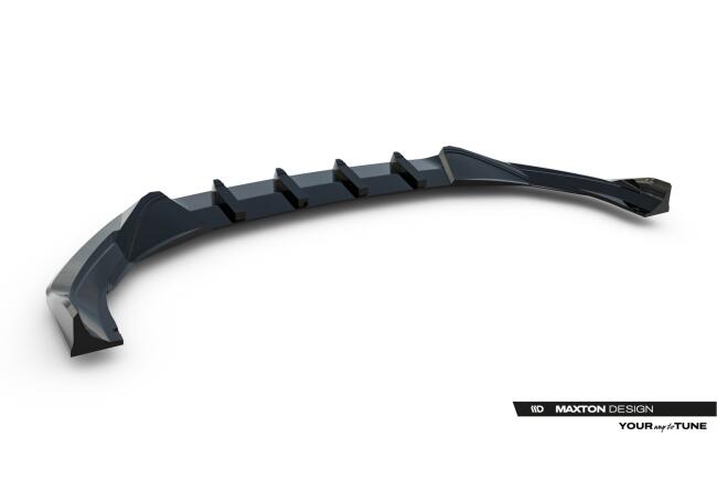 Maxton Design Frontlippe V.2 für Skoda Superb Sportline Mk4 Hochglanz schwarz