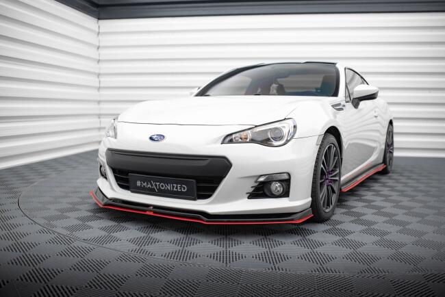 Maxton Design Frontlippe V.3 für Subaru BRZ Hochglanz schwarz
