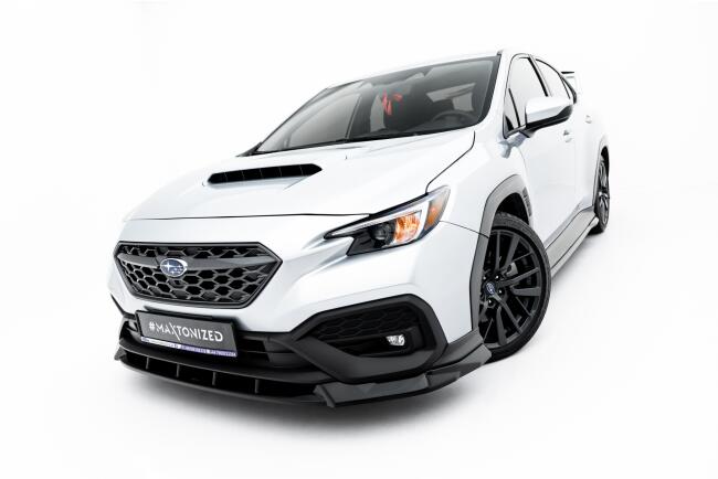Maxton Design Frontlippe V.1 für Subaru WRX STI Mk2 Hochglanz schwarz