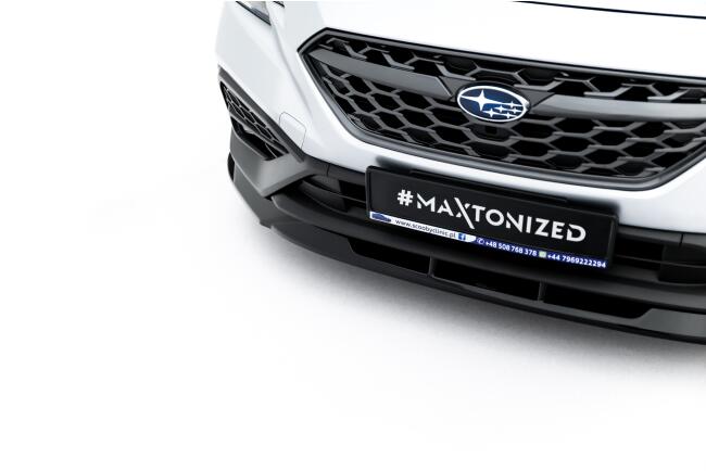 Maxton Design Frontlippe V.2 für Subaru WRX STI Mk2 Hochglanz schwarz