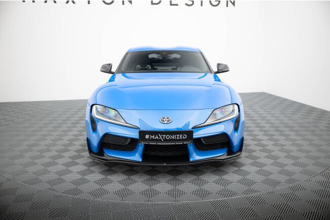 Maxton Design Frontlippe V.3 für Toyota Supra Mk5 rot