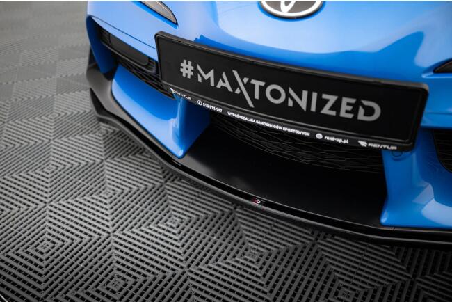 Maxton Design Frontlippe V.3 für Toyota Supra Mk5 rot