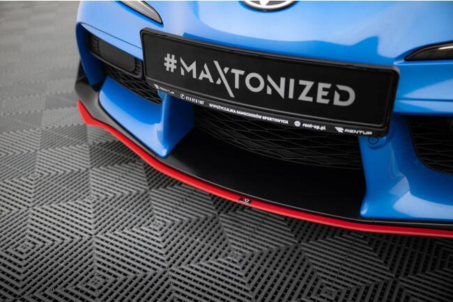 Maxton Design Frontlippe V.3 für Toyota Supra Mk5 rot