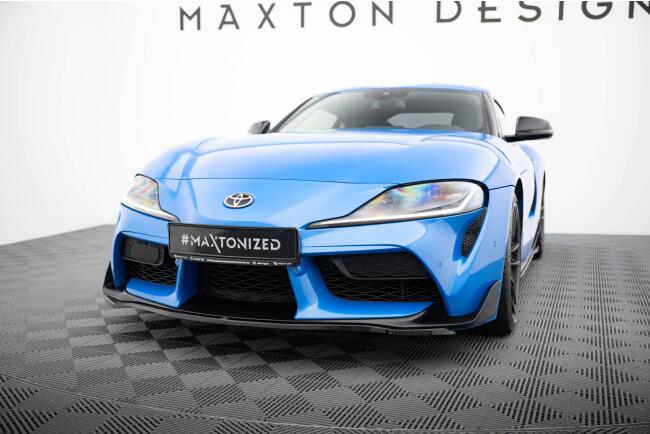 Maxton Design Frontlippe V.3 für Toyota Supra Mk5 rot