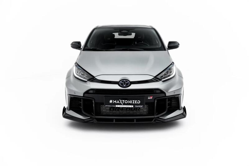 Maxton Design Frontlippe V.2 für Toyota GR Yaris Mk4 Facelift Hochglanz schwarz