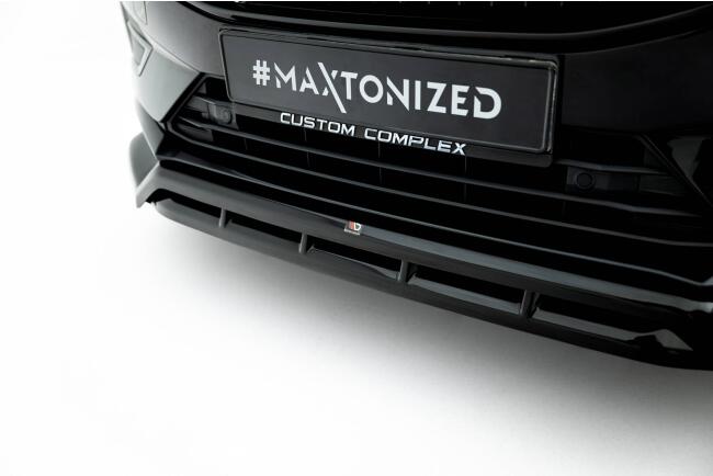 Maxton Design Frontlippe für Volvo XC60 Mk2 Hochglanz schwarz
