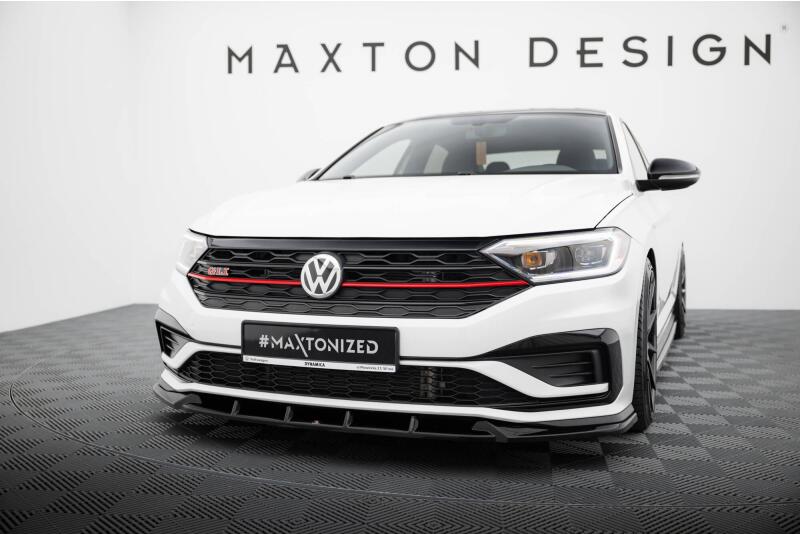 Maxton Design Frontlippe V.1 für VW Jetta GLI Mk7 Hochglanz schwarz