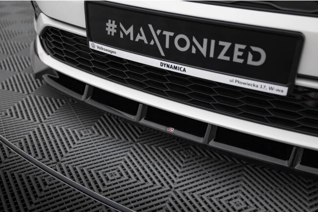 Maxton Design Frontlippe V.1 für VW Jetta GLI Mk7 Hochglanz schwarz