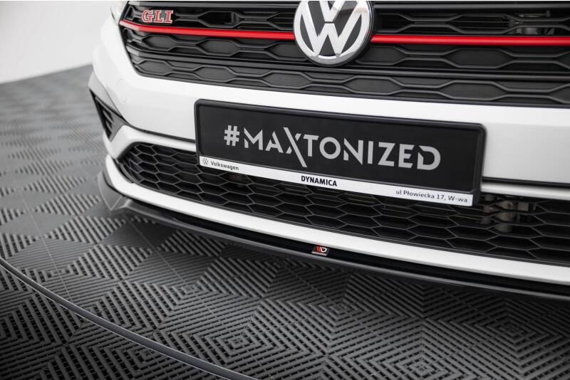 Maxton Design Frontlippe V.2 für VW Jetta GLI Mk7 Hochglanz schwarz