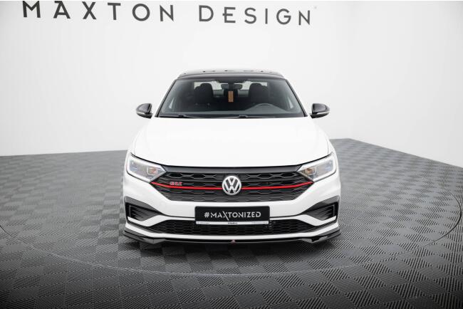Maxton Design Frontlippe V.2 für VW Jetta GLI Mk7 Hochglanz schwarz