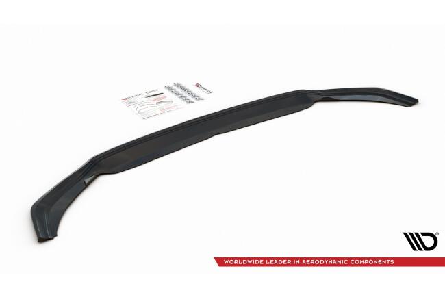 Maxton Design Frontlippe V.2 für Volkswagen Polo Mk6 GTI / R-line rot