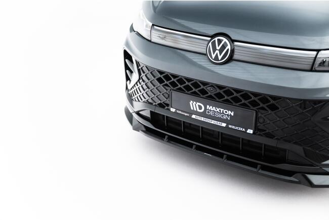 Maxton Design Frontlippe V.1 für VW Tiguan R-Line Mk3  Hochglanz schwarz
