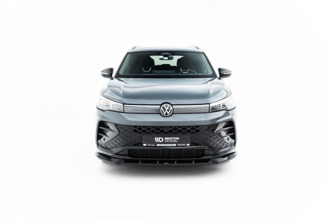 Maxton Design Frontlippe V.1 für VW Tiguan R-Line Mk3  Hochglanz schwarz