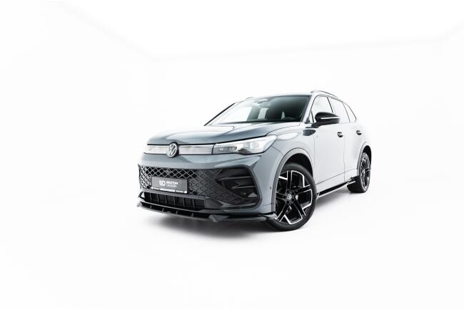Maxton Design Frontlippe V.1 für VW Tiguan R-Line Mk3  Hochglanz schwarz