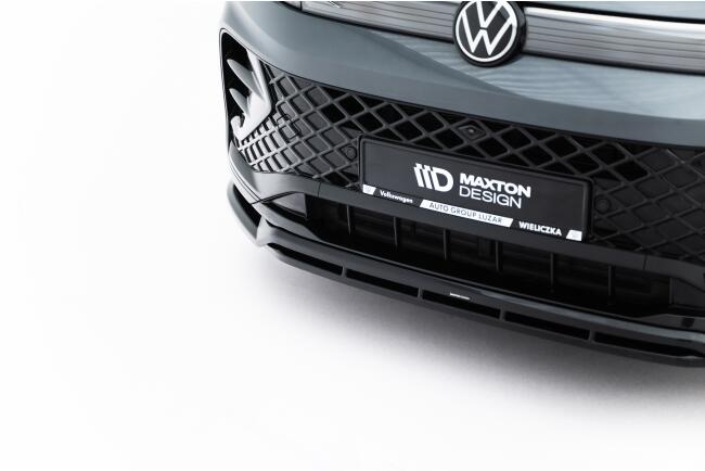 Maxton Design Frontlippe V.2 für VW Tiguan R-Line Mk3  Hochglanz schwarz