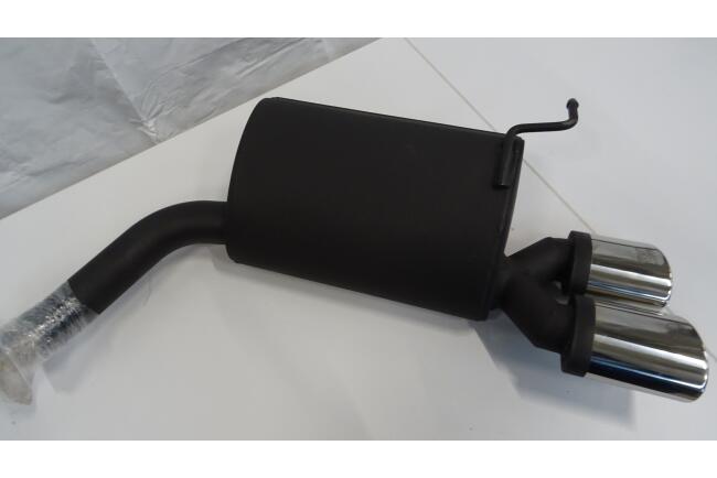 B-Ware Sportauspuff Endschalldämpfer für Mercedes E-Klasse W211 S211 2002-2009 Endrohre 95x65mm